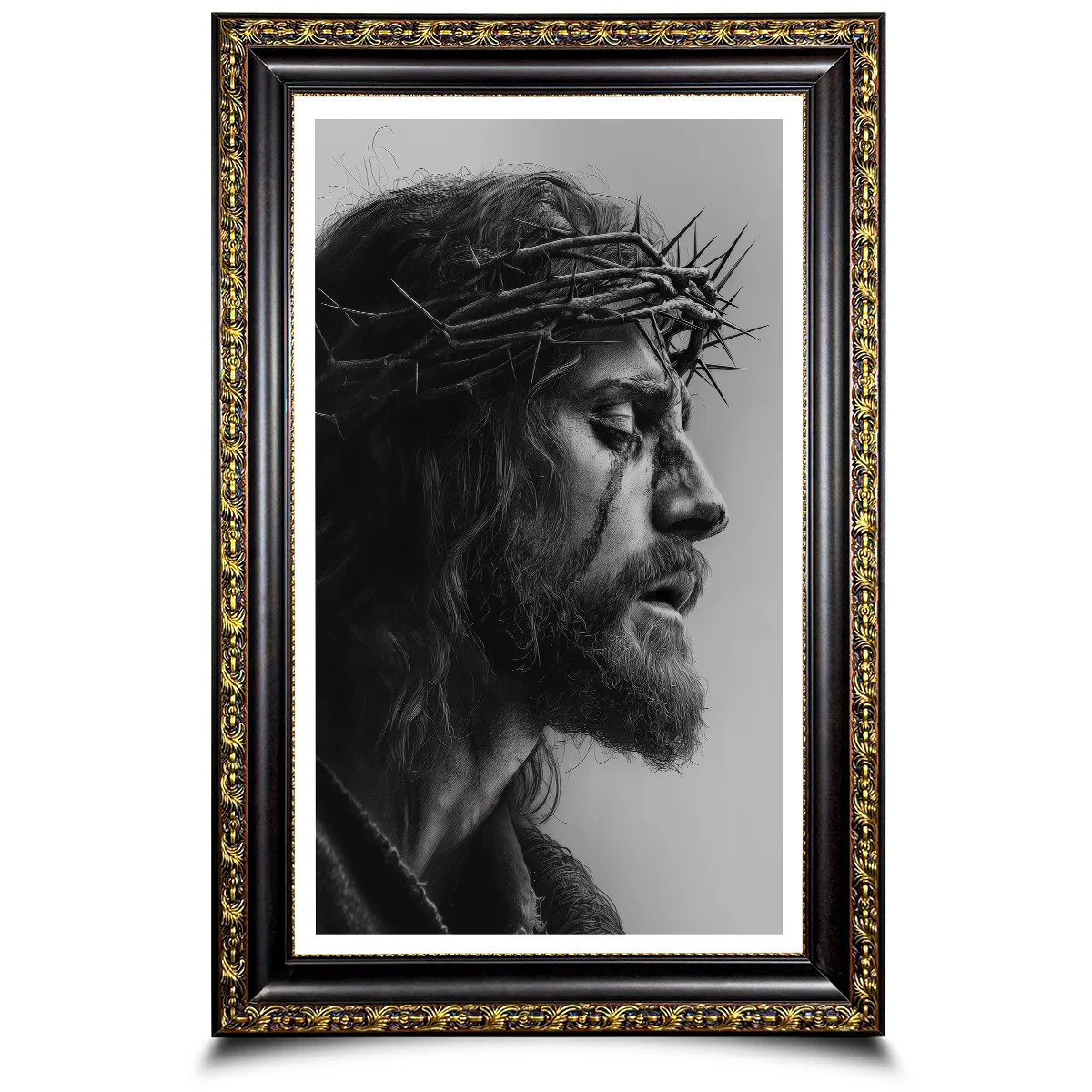 Jesus the Weight of Redemption Canvas