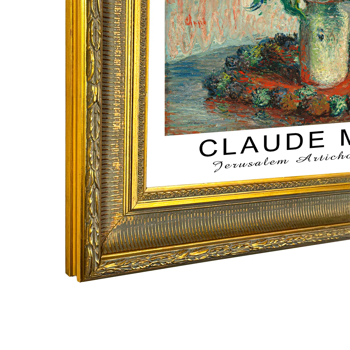 Claude Monet Jerusalem Artichoke Flower Canvas