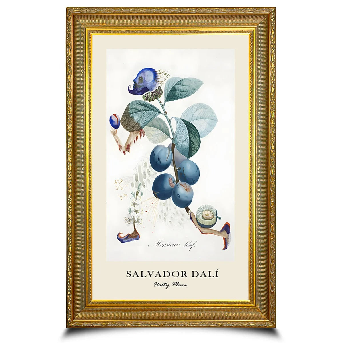 Salvador Dalí Hasty Plum Canvas