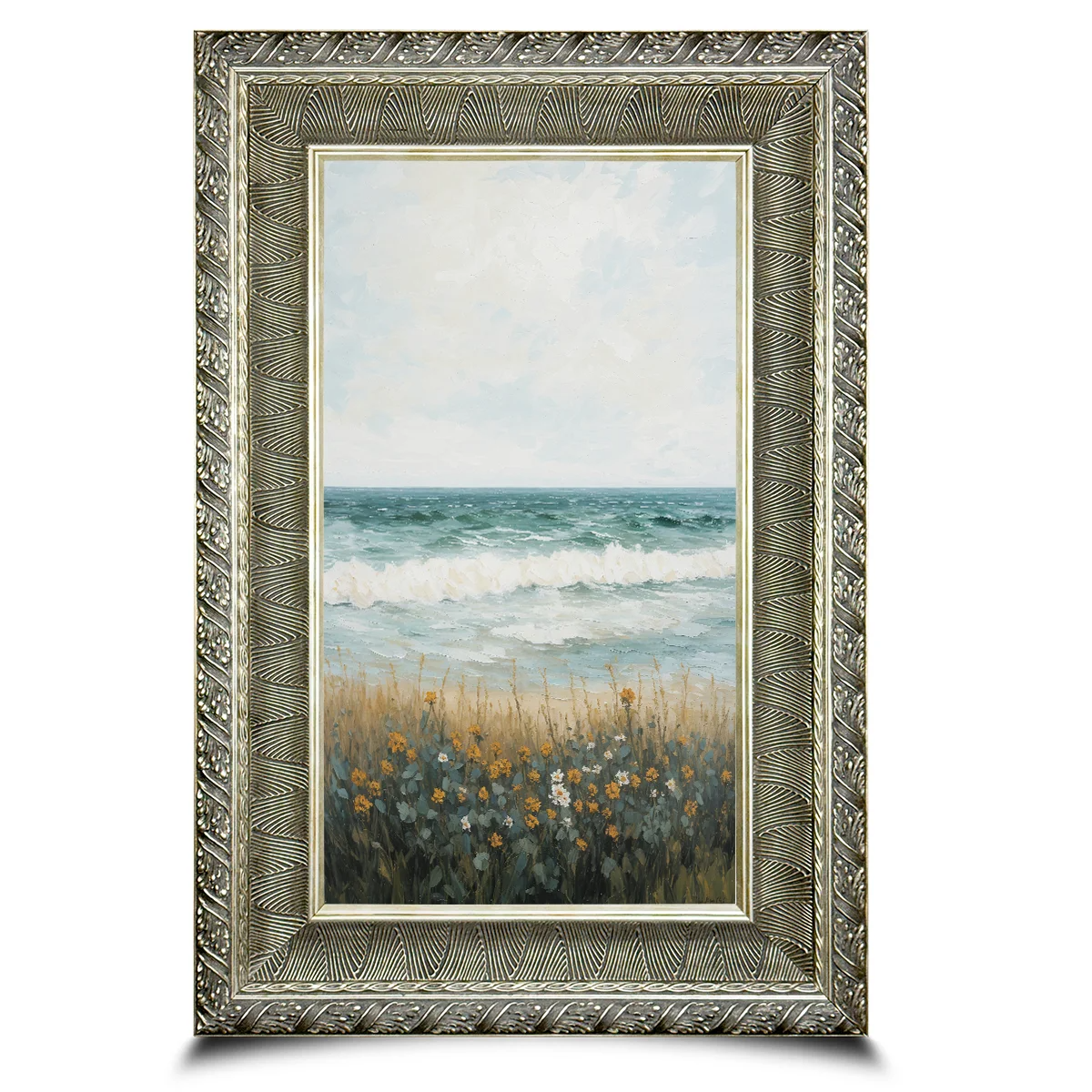 Between Flowers and Tide Canvas