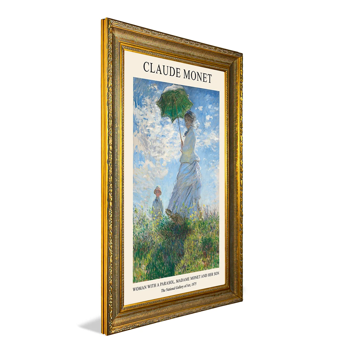 Claude Monet Madame Monet and Her Son Canvas