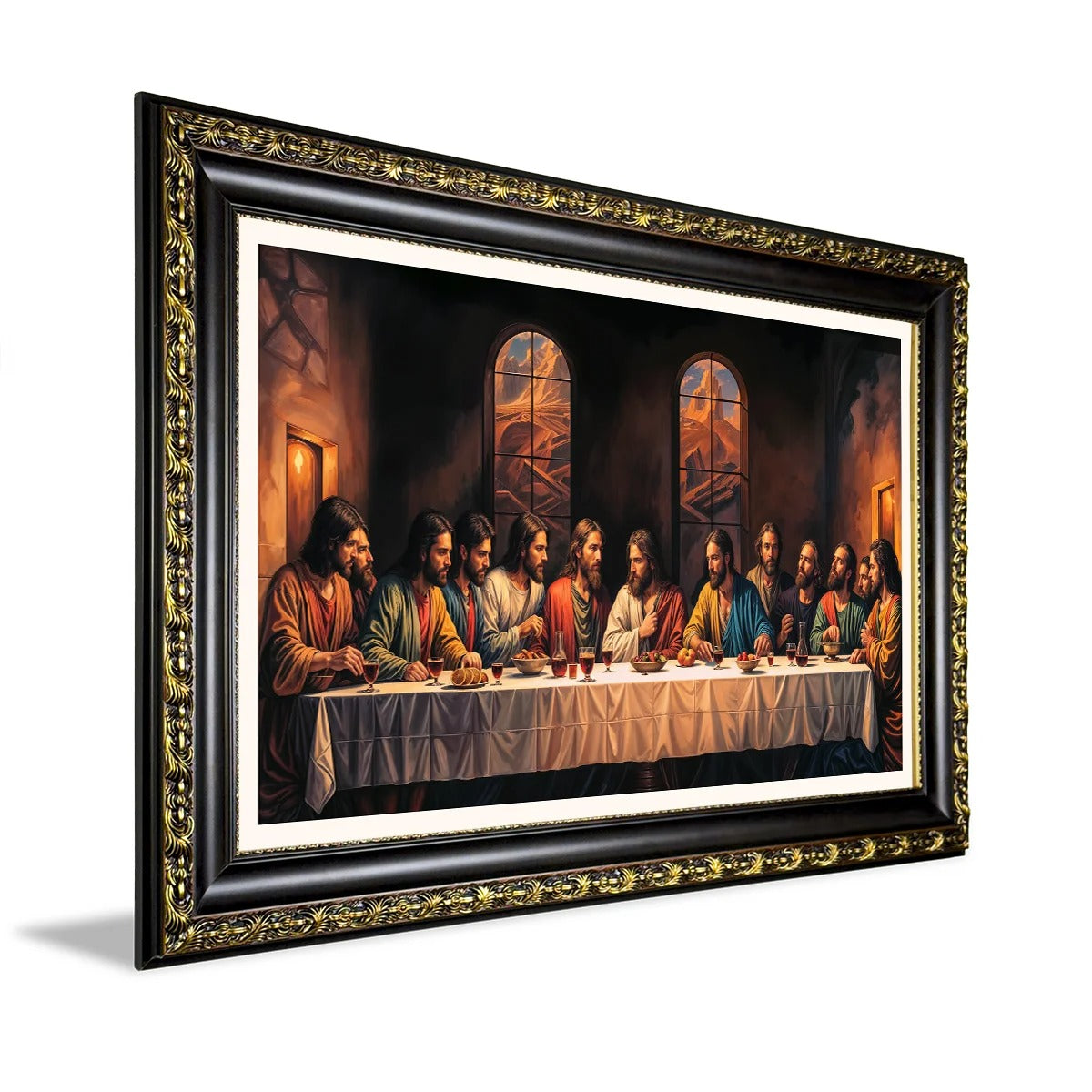 Realistic Last Supper Canvas