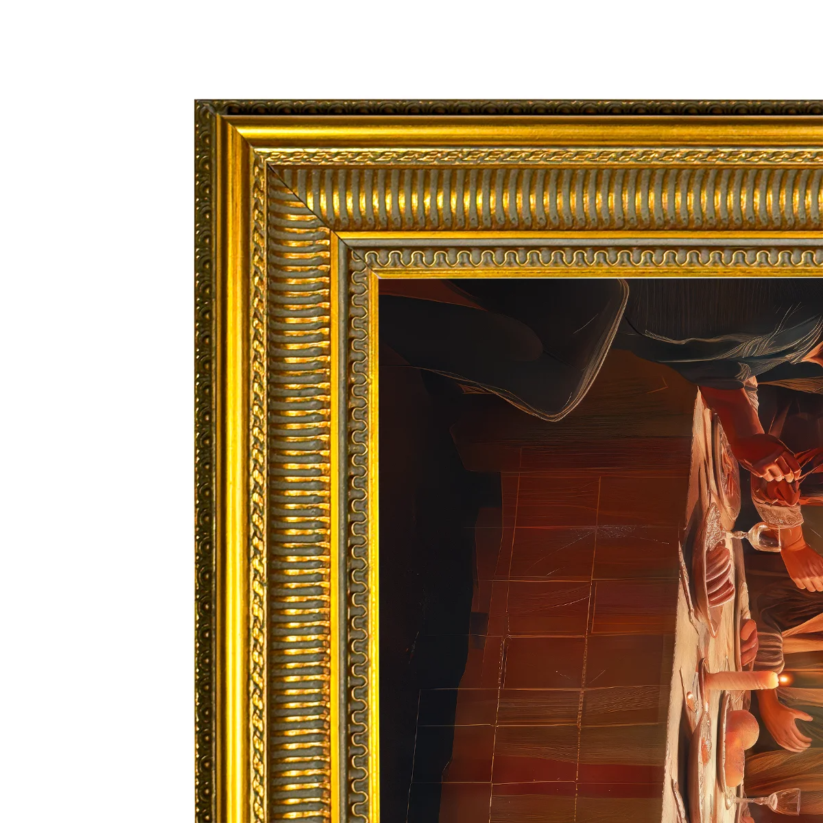 Neutral Tones Last Supper Canvas