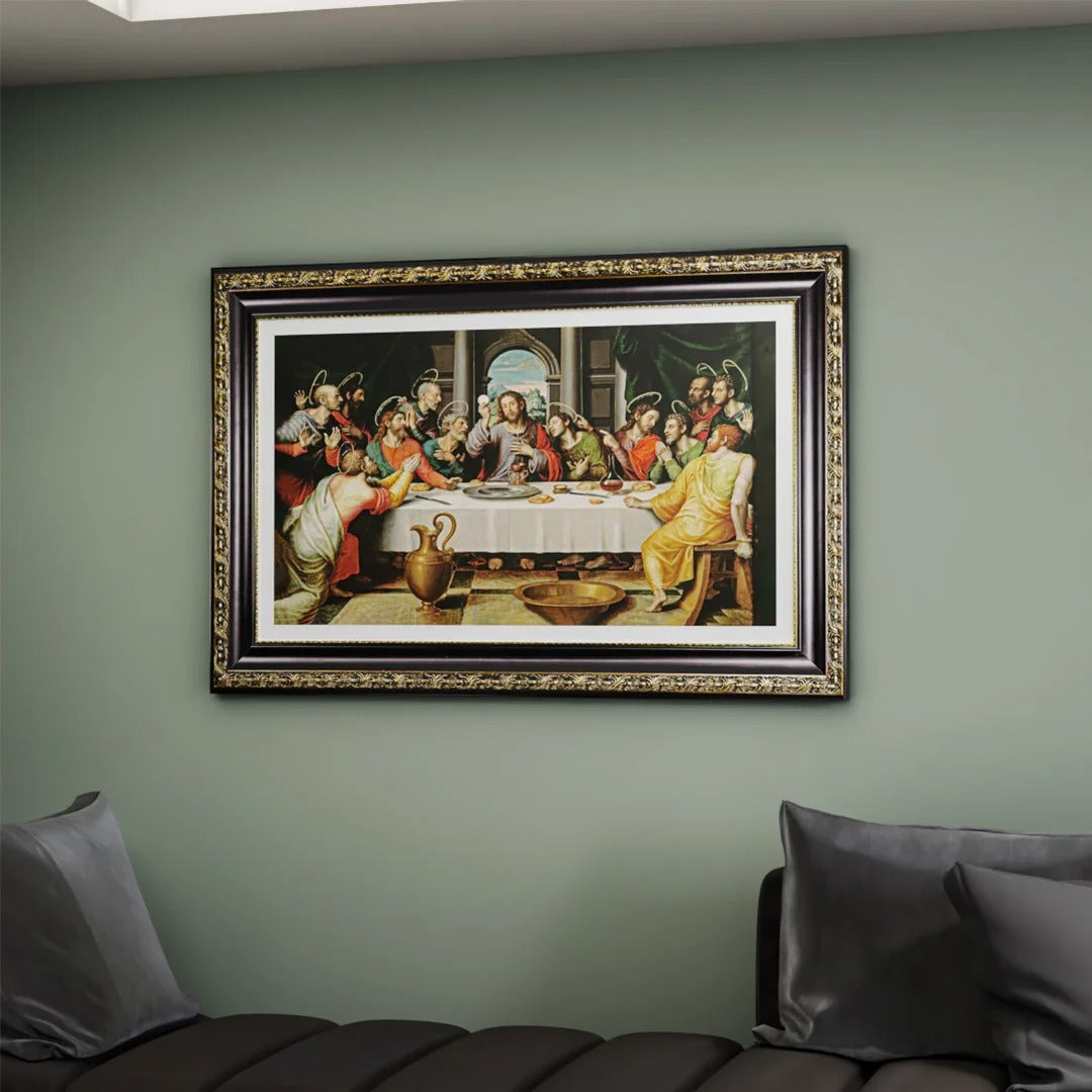 The Last Supper by Juan de Juanes Canvas