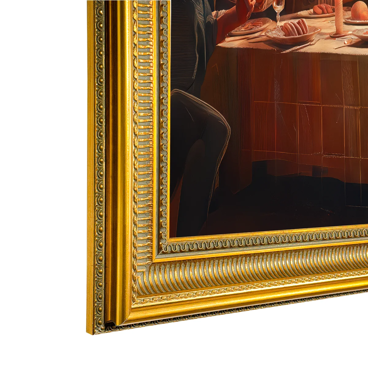 Neutral Tones Last Supper Canvas