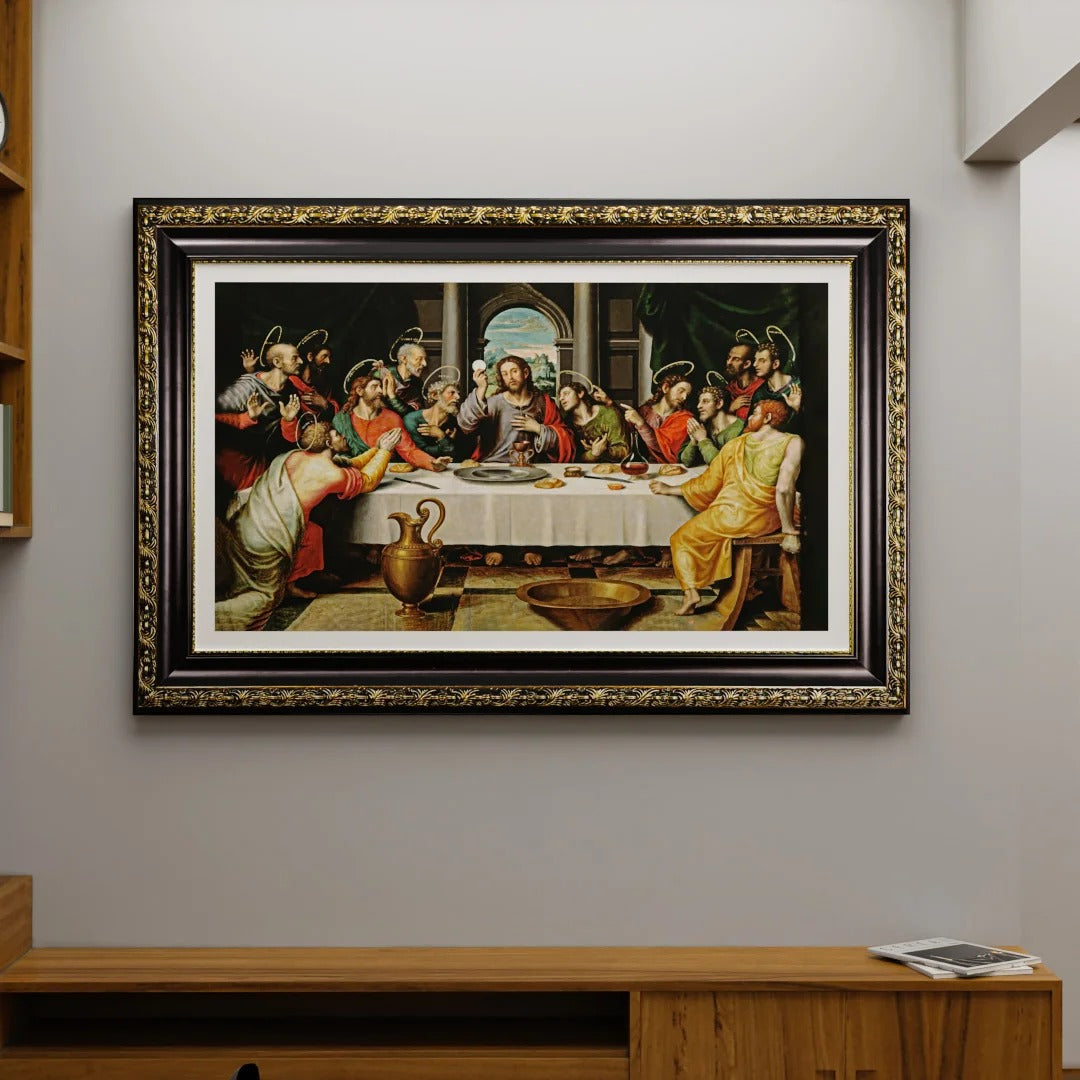 The Last Supper by Juan de Juanes Canvas