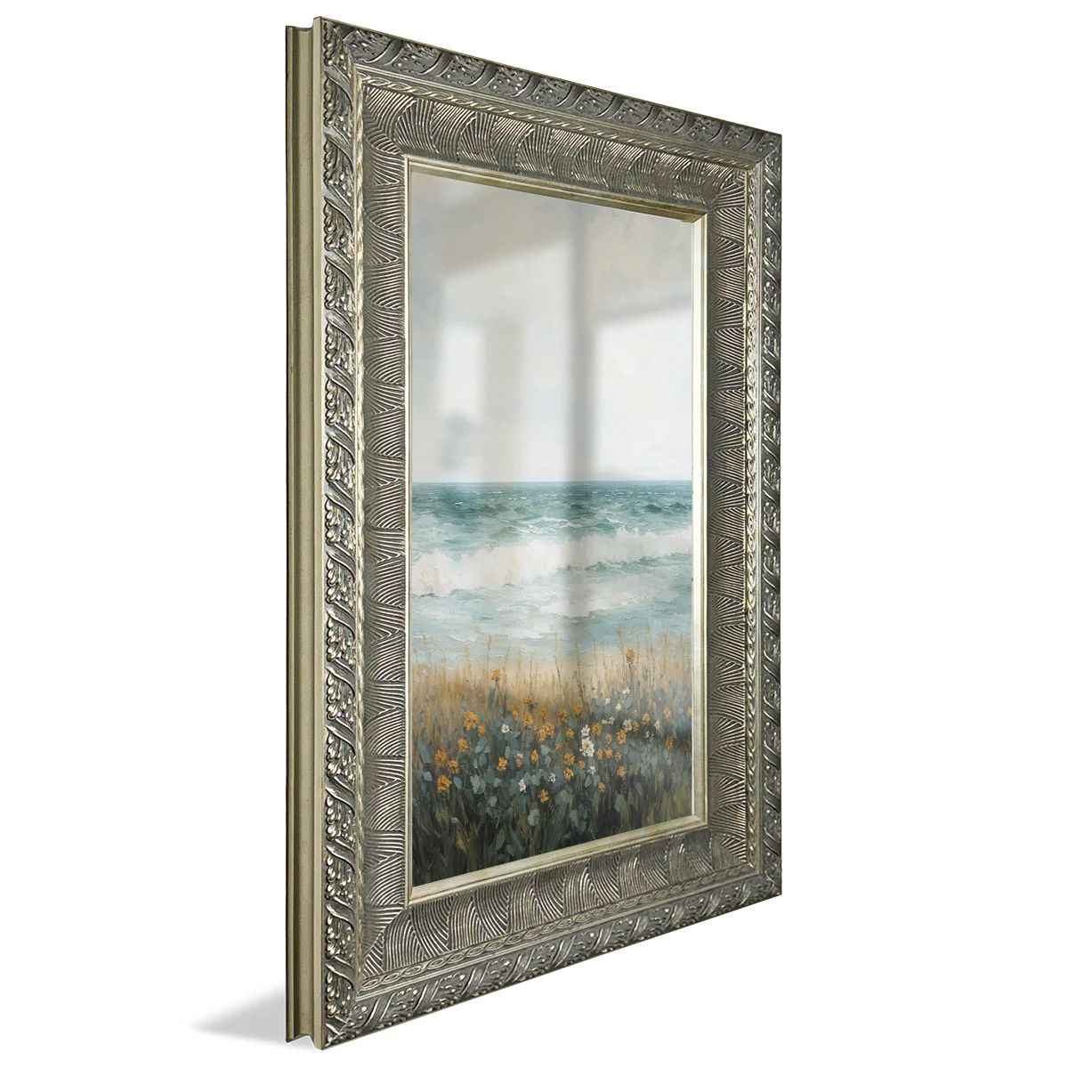 Between Flowers and Tide Canvas