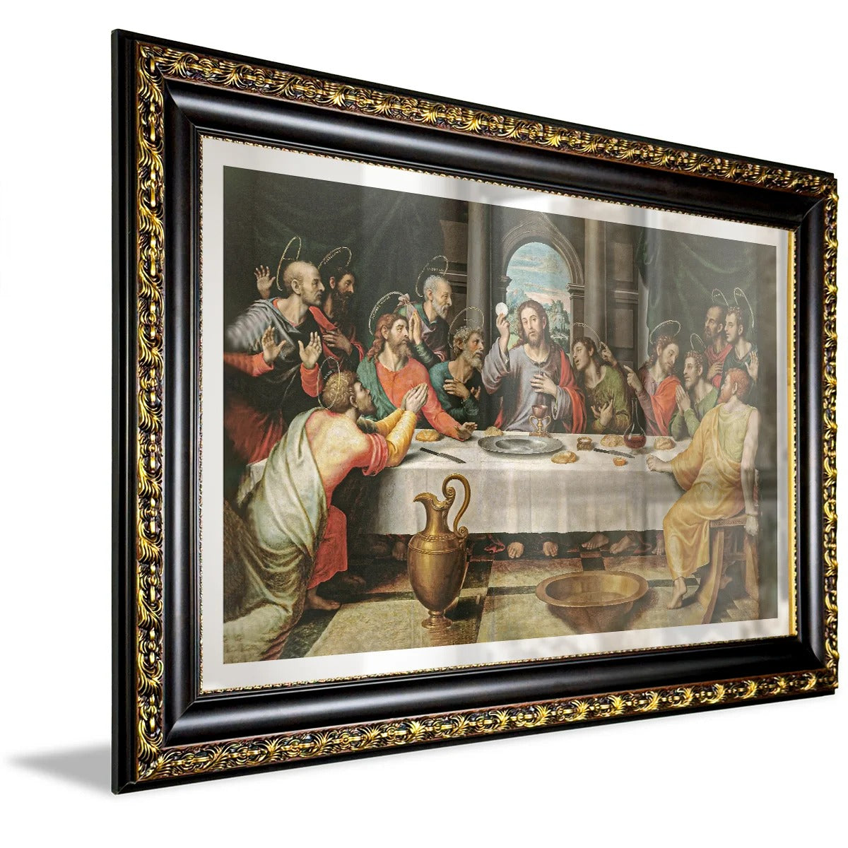 The Last Supper by Juan de Juanes Canvas