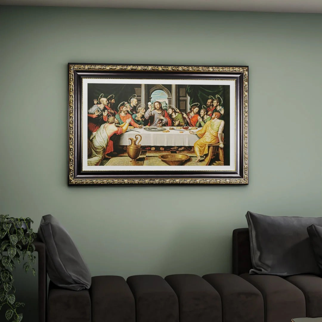 The Last Supper by Juan de Juanes Canvas