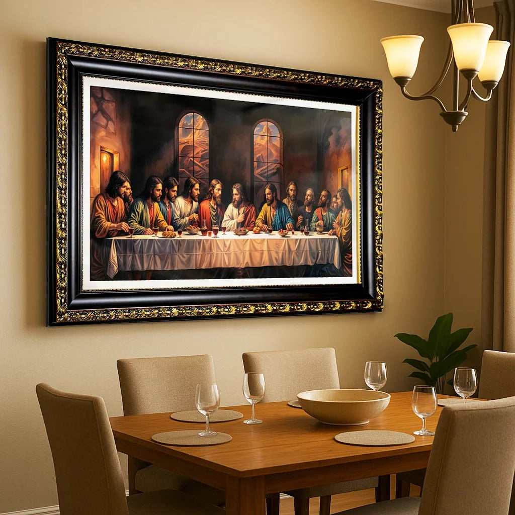 Realistic Last Supper Canvas