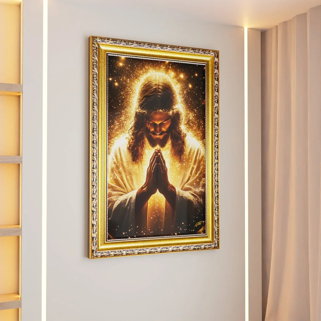 Jesus em Glória Canvas
