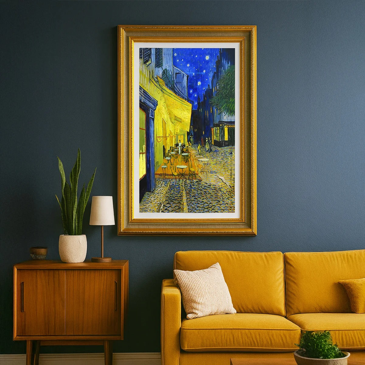 Van Gogh Café Terrace at Night Canvas
