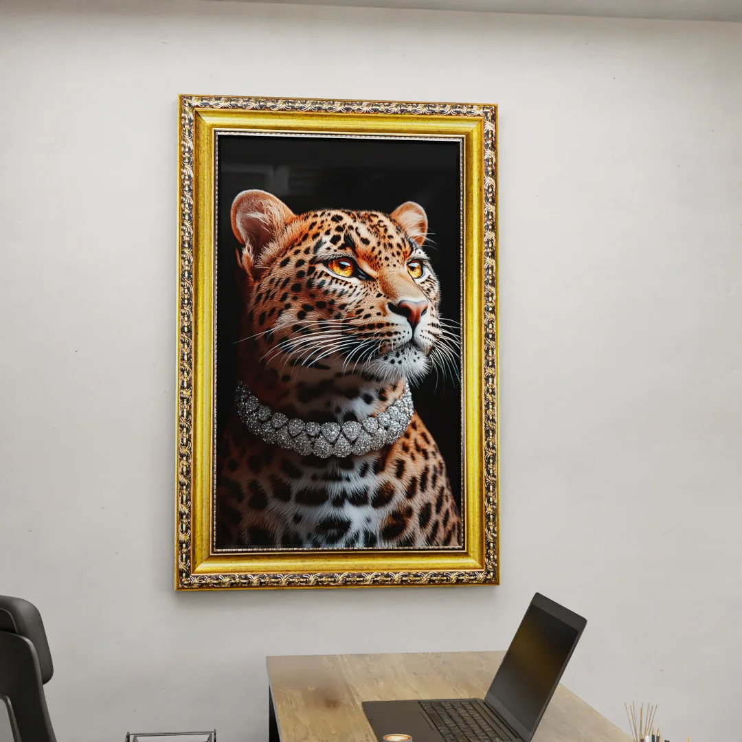 Luxurious Feline Canvas