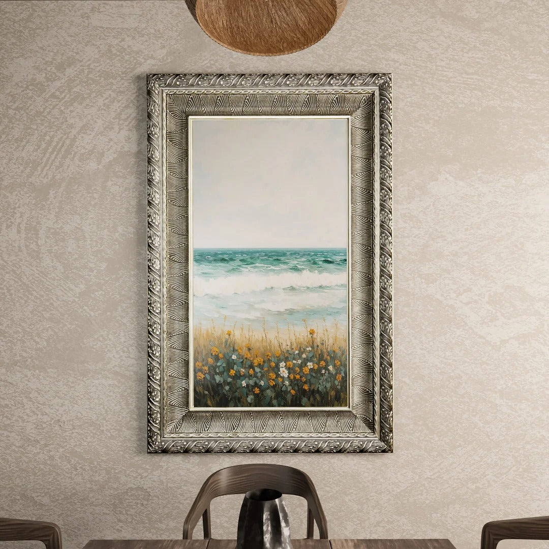 Between Flowers and Tide Canvas