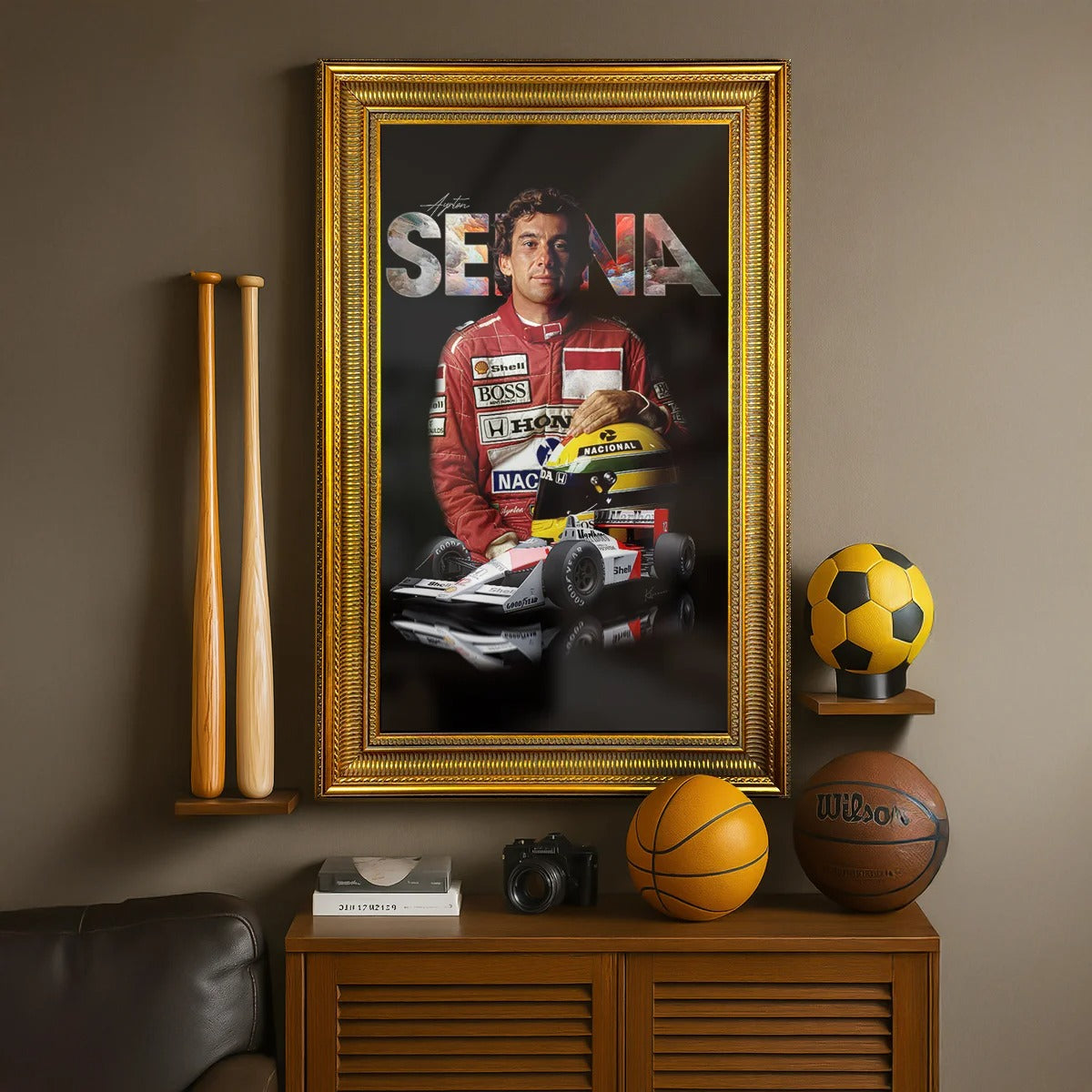 Tribute Senna Forever Canvas