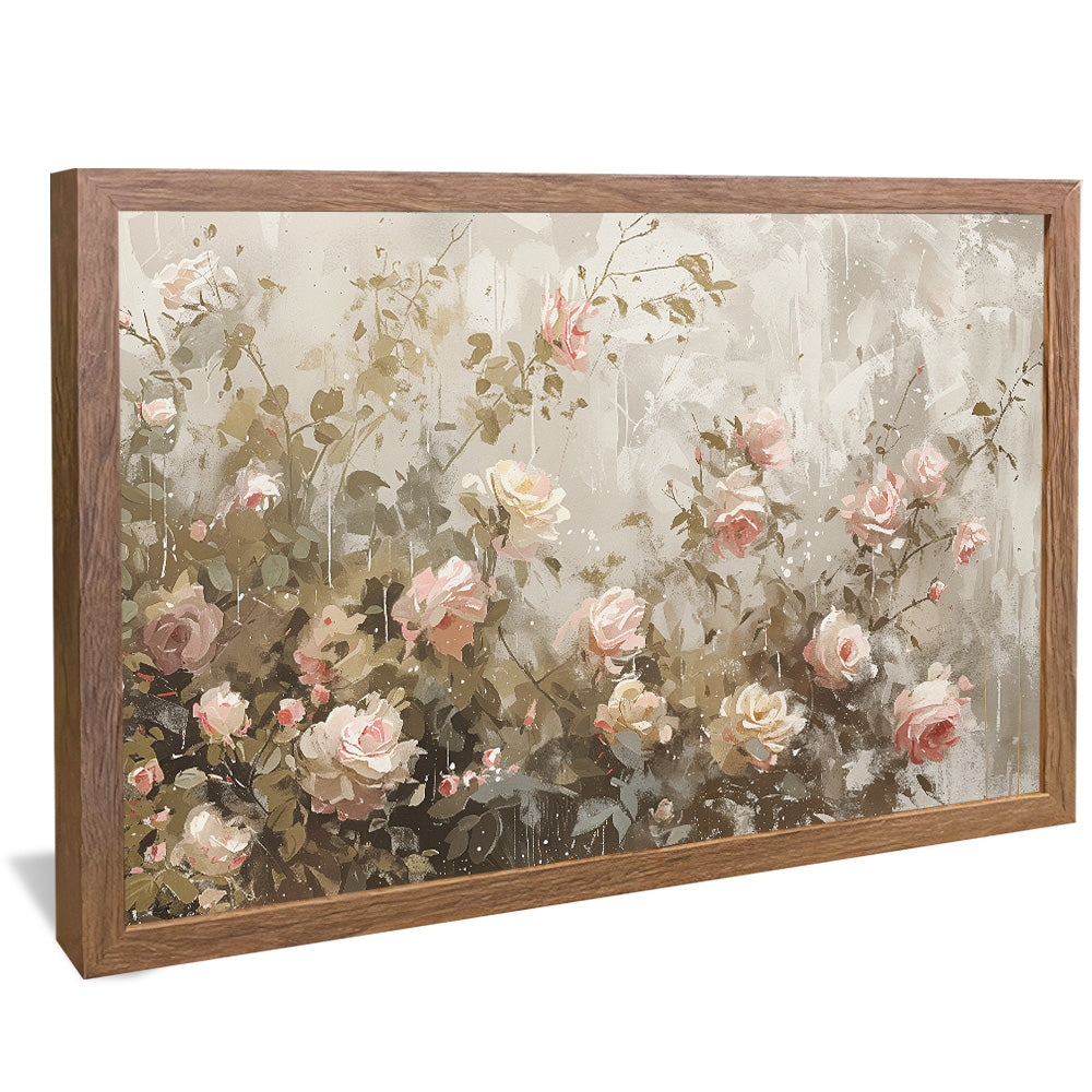 Vintage Floral Painting V2490 Canvas