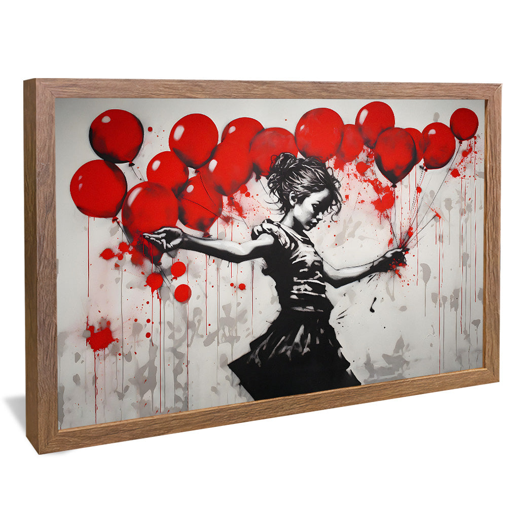 Banksy Flight of Innocence V2493 Canvas