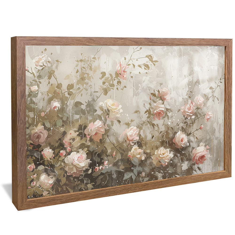 Vintage Floral Painting V2490 Canvas