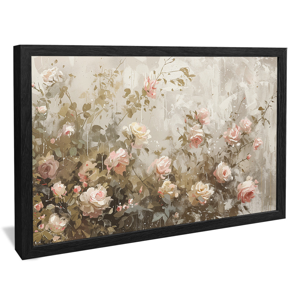 Vintage Floral Painting V2490 Canvas