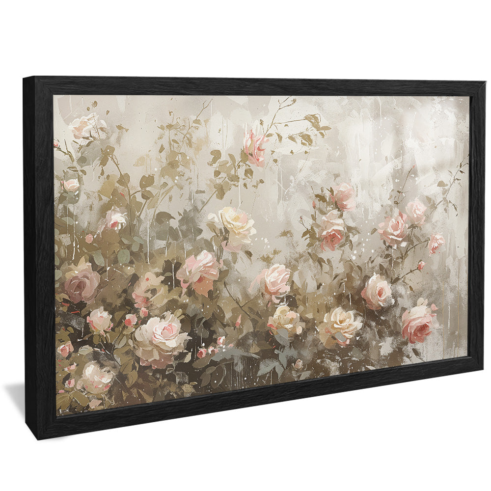 Vintage Floral Painting V2490 Canvas