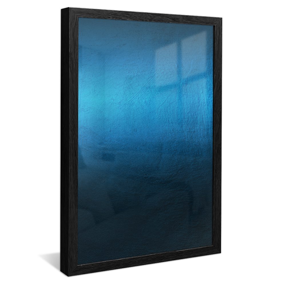 Textured Blue Gradient Canvas V1015