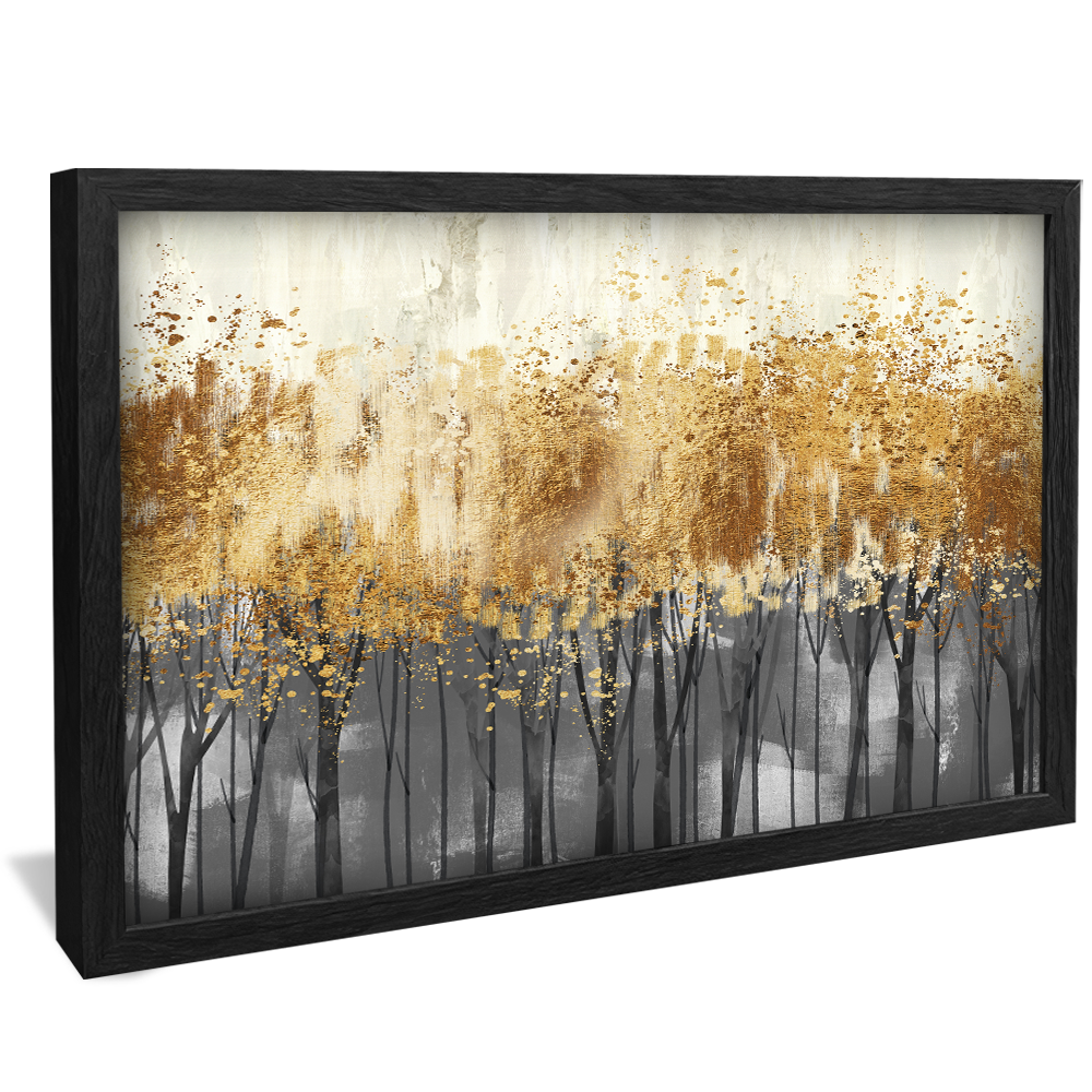 Golden Trees V812 Canvas