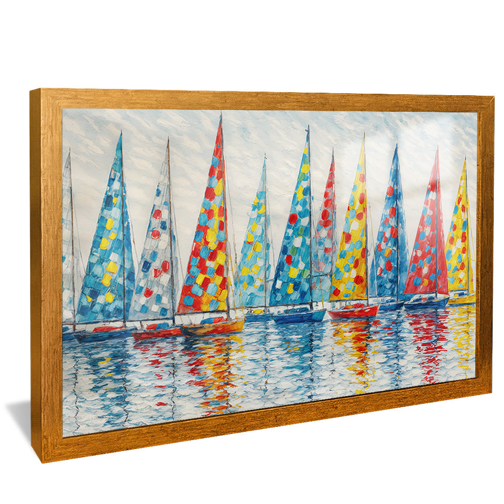 Harbor of Hues V2455 Canvas