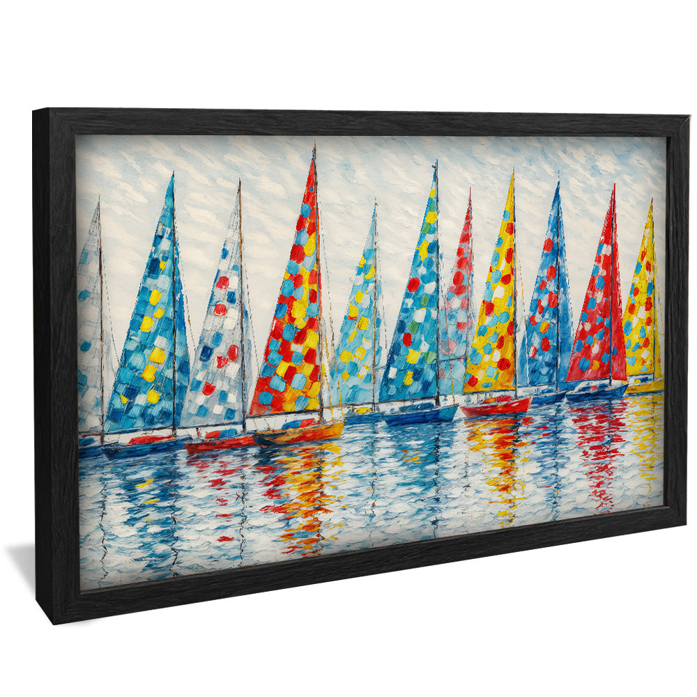 Harbor of Hues V2455 Canvas