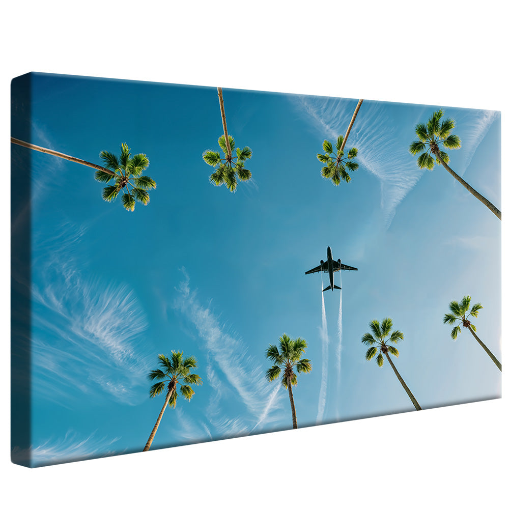 Above the Palms V2298 Canvas