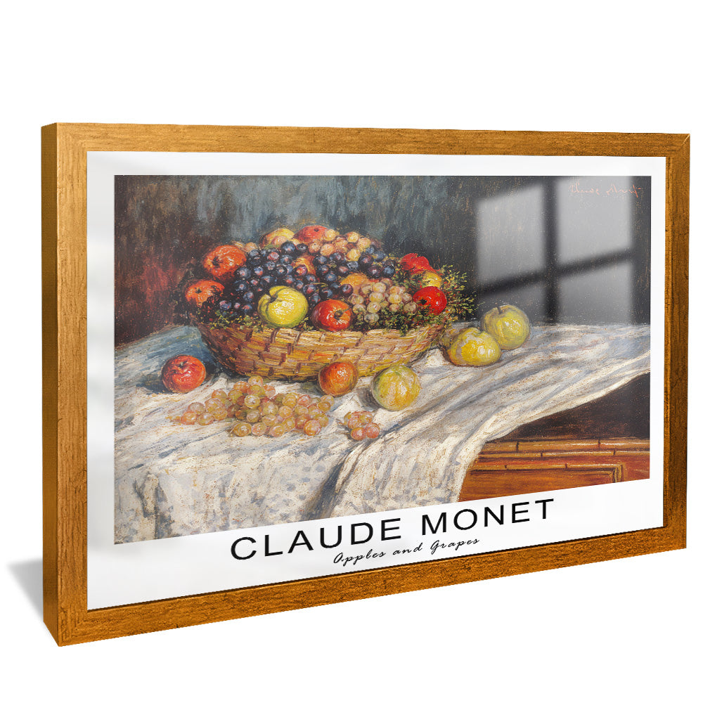 Claude Monet Apples and Grapes V2462 Canvas