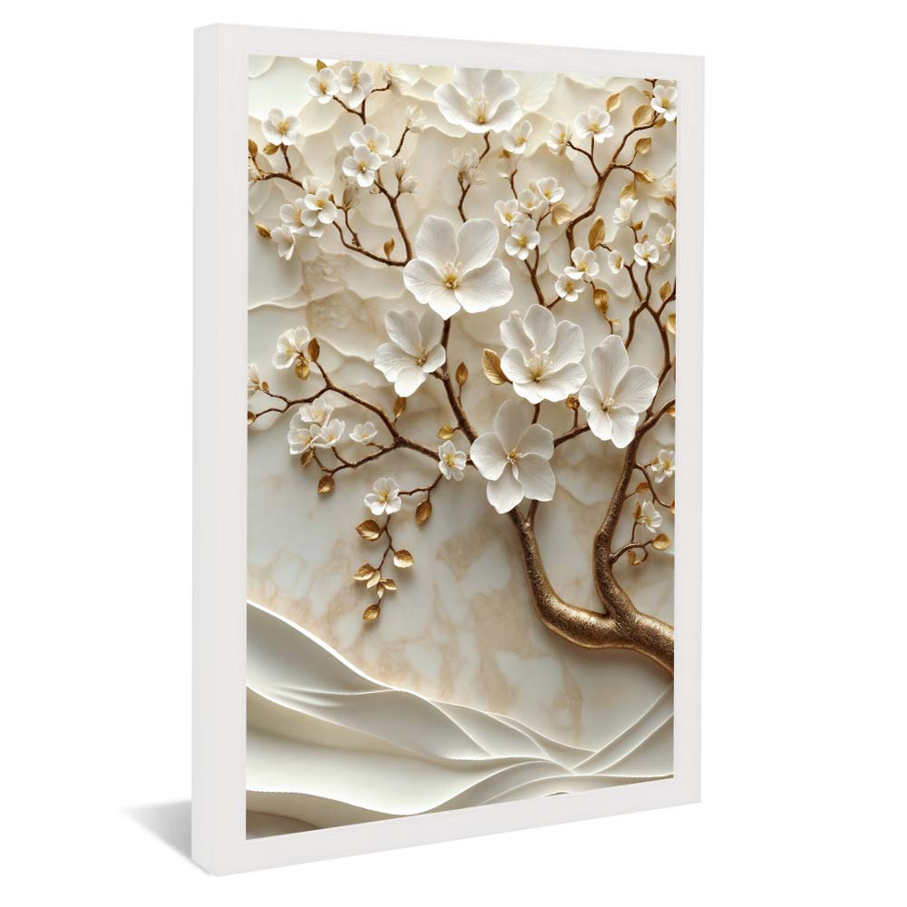 White Magnolia Art V2223 Canvas