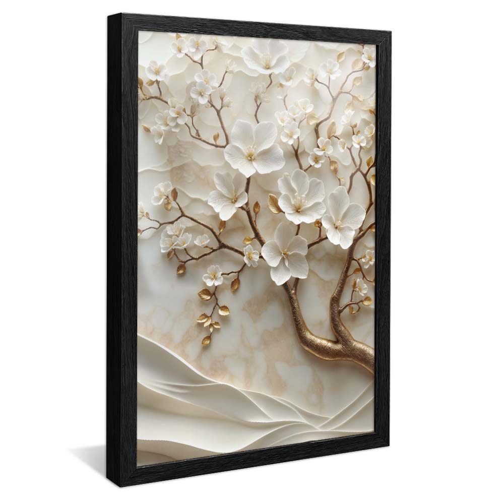 White Magnolia Art V2223 Canvas