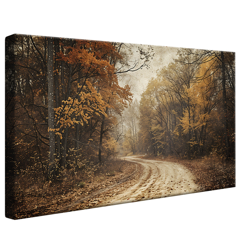 Autumn Path V2483 Canvas