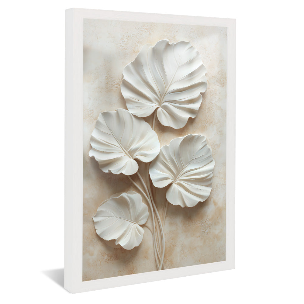 Leave 3D V2333 Canvas