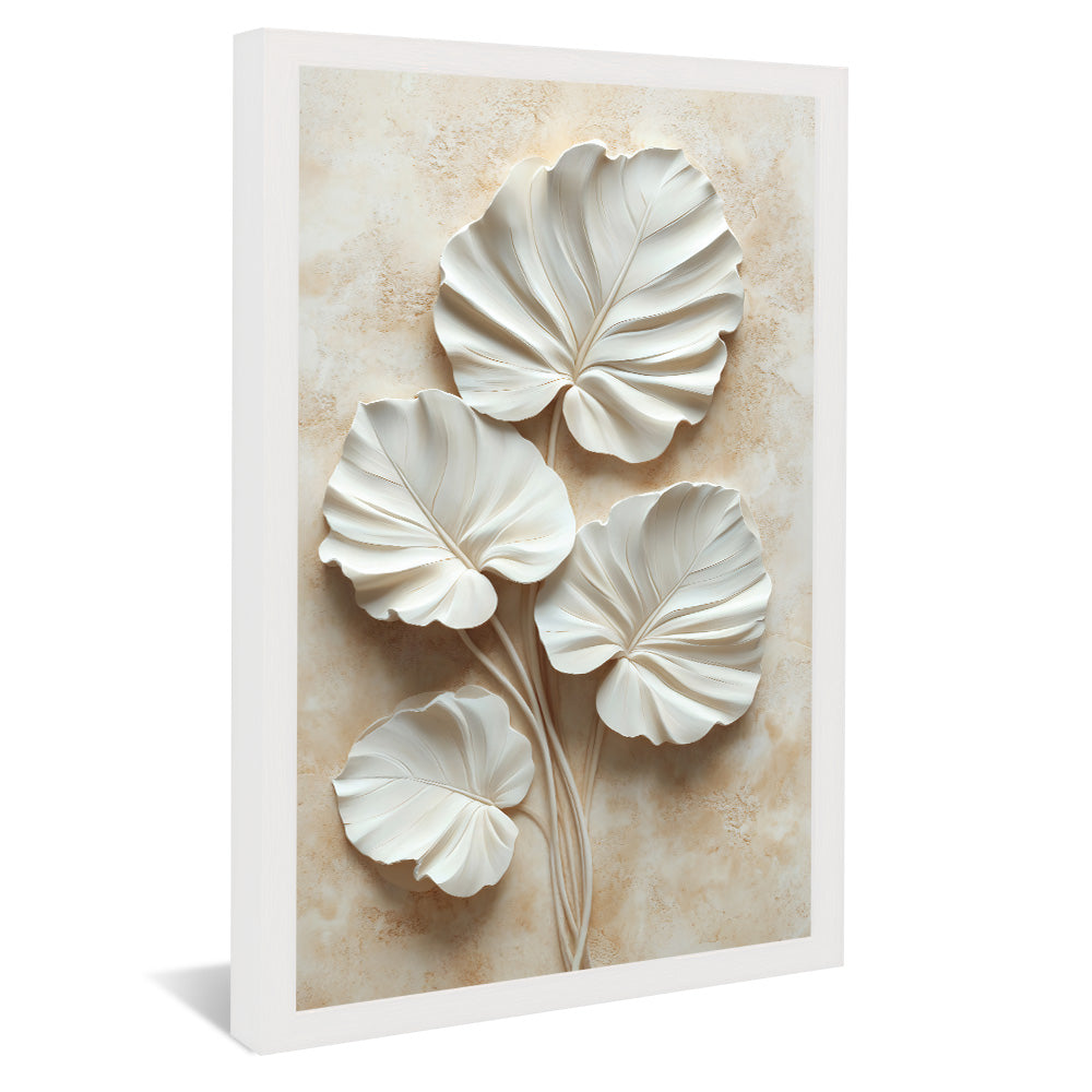 Leave 3D V2333 Canvas
