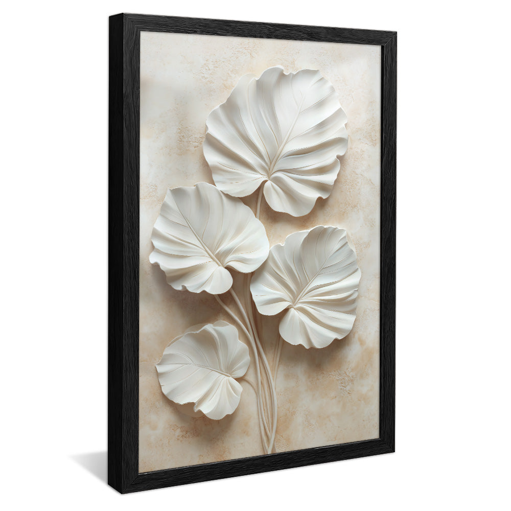 Leave 3D V2333 Canvas