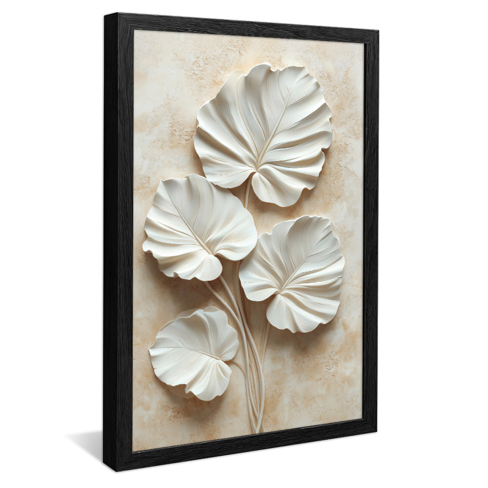 Leave 3D V2333 Canvas