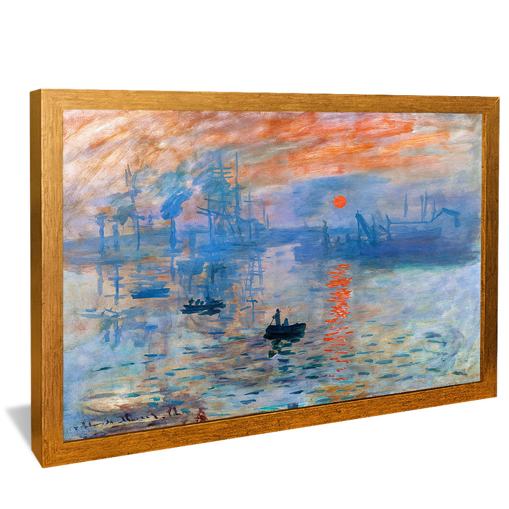 Claude Monet Monet Sunrise V2463 Canvas
