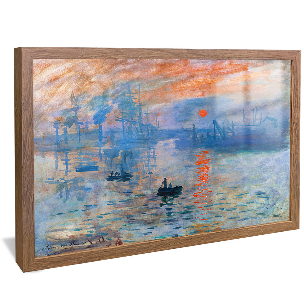 Claude Monet Monet Sunrise V2463 Canvas