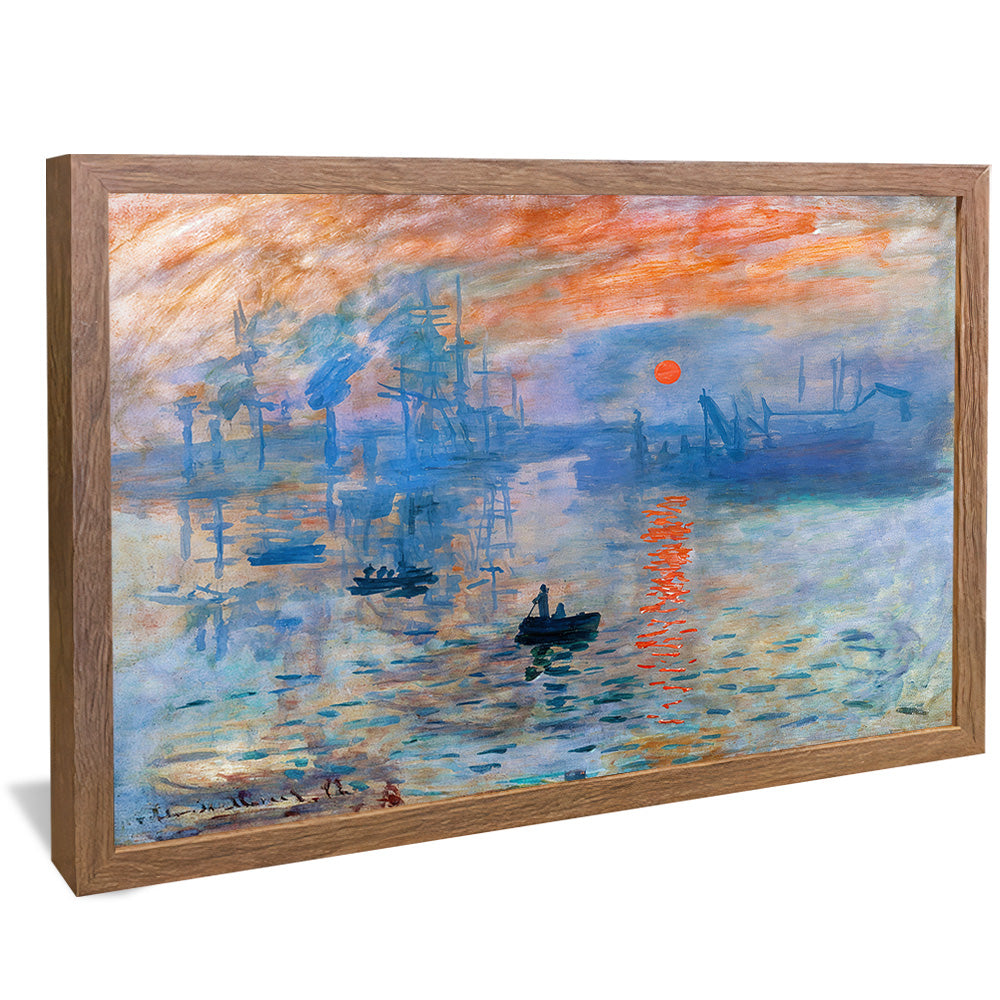 Claude Monet Monet Sunrise V2463 Canvas