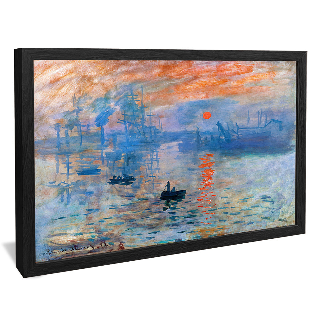 Claude Monet Monet Sunrise V2463 Canvas