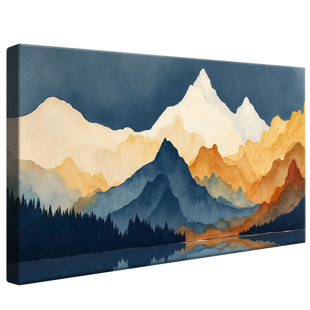 Mountains on Mountains V2448 Canvas
