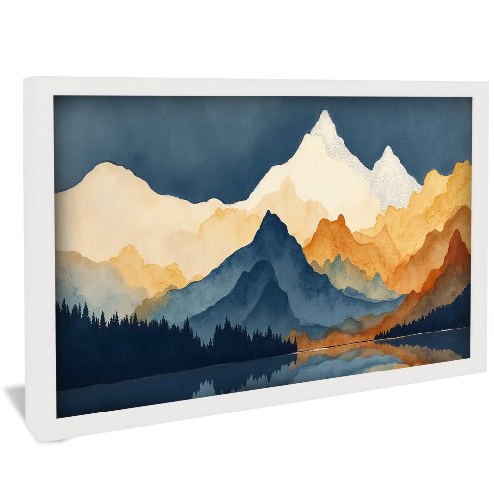 Mountains on Mountains V2448 Canvas