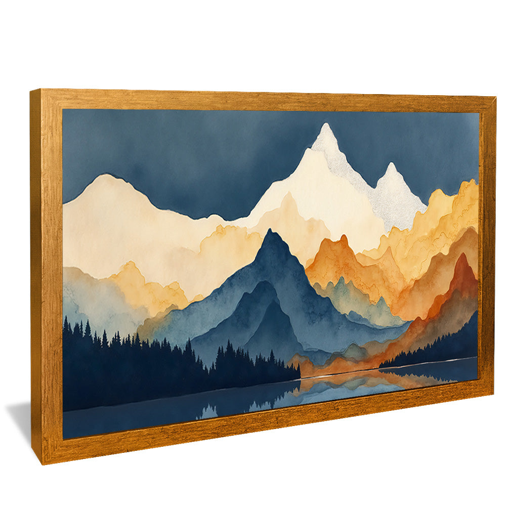 Mountains on Mountains V2448 Canvas