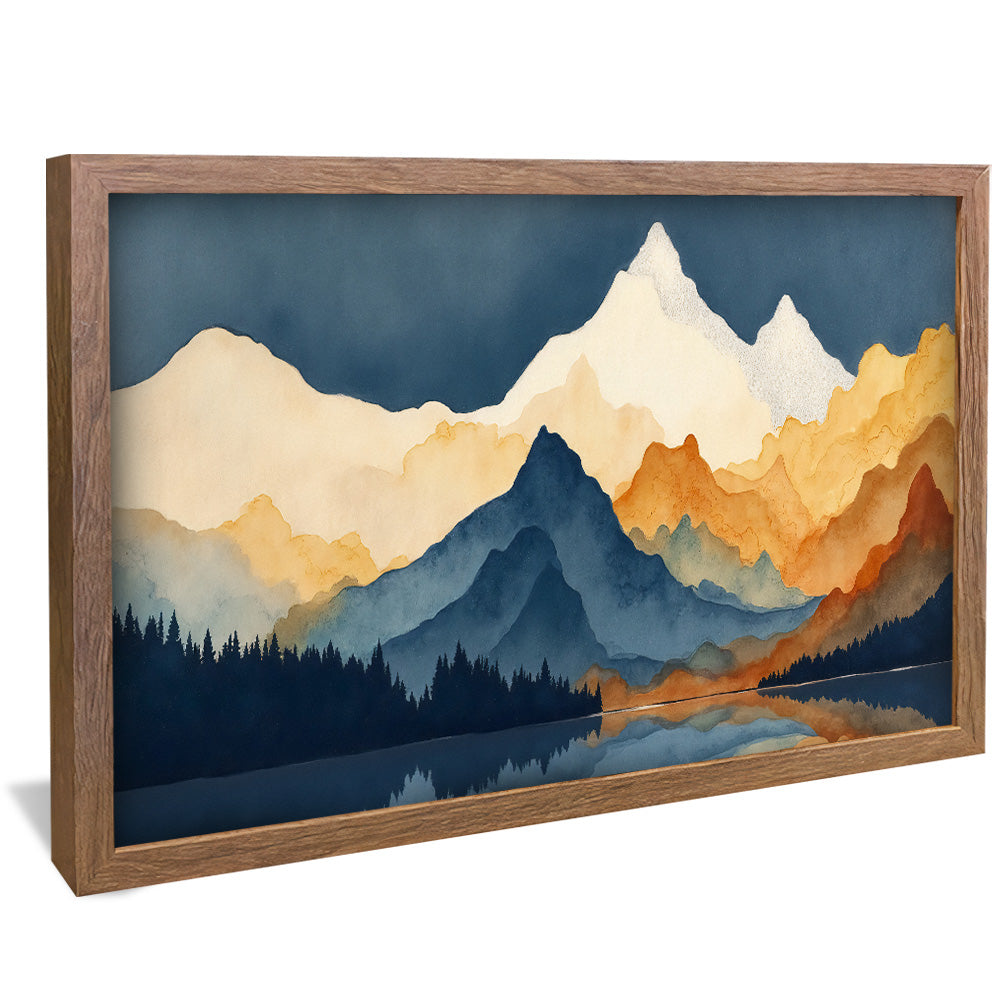 Mountains on Mountains V2448 Canvas
