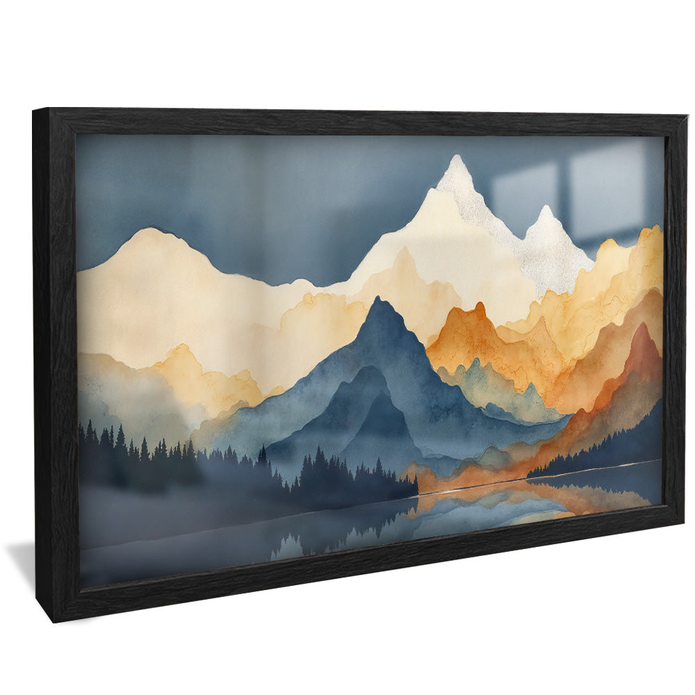 Mountains on Mountains V2448 Canvas