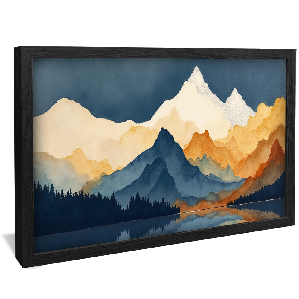 Mountains on Mountains V2448 Canvas