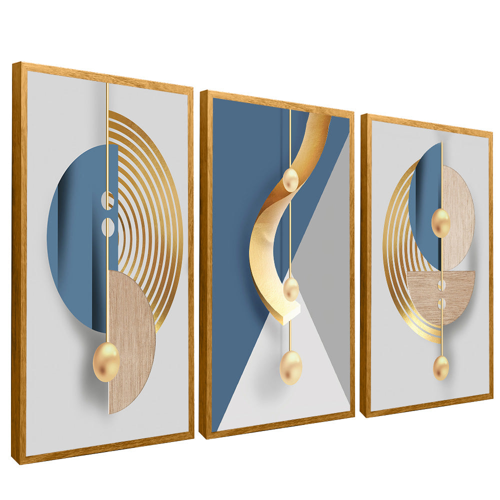 Abstract Objects Trio V2350 Canvas