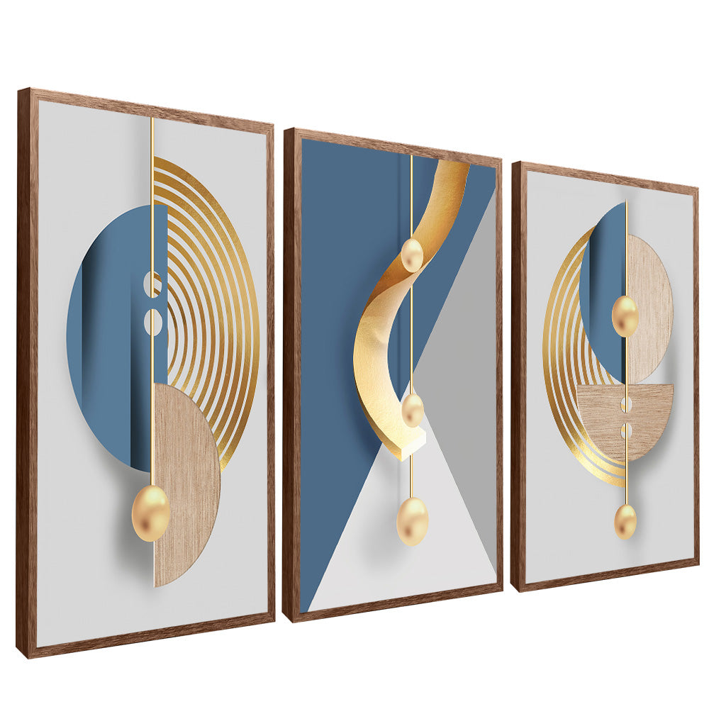 Abstract Objects Trio V2350 Canvas