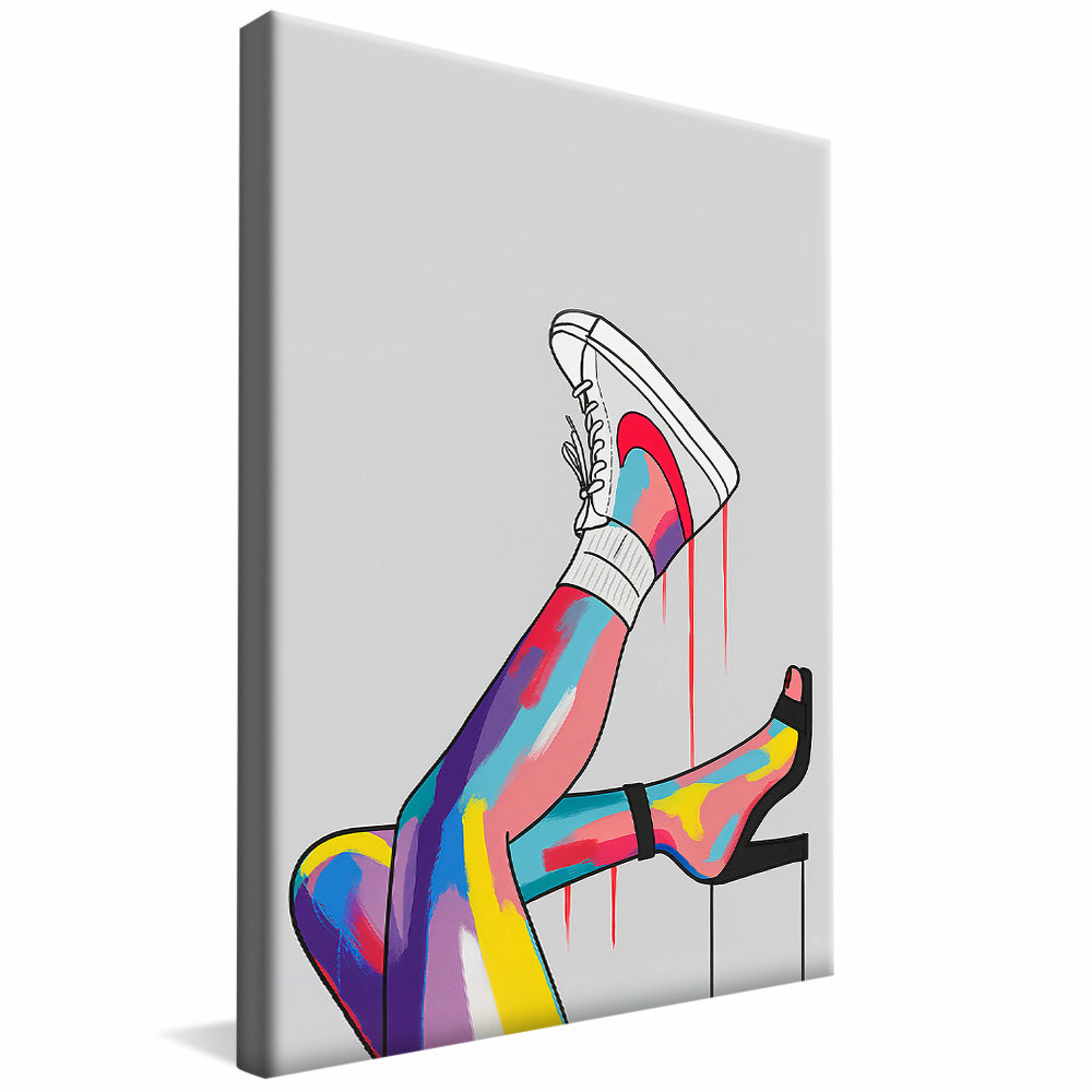 Alexia's Kicks V2274 Canvas